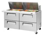 Turbo Air TST-60SD-24-D4-N, 4 Drawers Mega Top Sandwich/Salad Unit