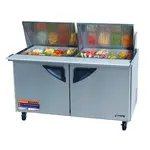 Turbo Air TST-60SD-24-N 2 Solid Doors Mega-Top Unit