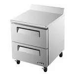 Turbo Air TWR-28SD-D2-N 2 Drawers Worktop Refrigerator