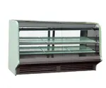 Universal Coolers JBD-75-SC, 75-Inch Curved Glass Dry Bakery Display Case