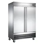 Universal Coolers RICI-54, 54-inch Stainless Steel Reach-In Refrigerator, 47 Cu. Ft.