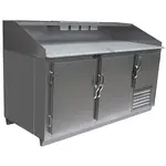 Universal Coolers SC-72-DRT 72x32x46-Inch Dough Retarder, Self-Contained, 32-Inch Marble Top