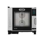 Unox XAVC-06FS-GPR, 34-Inch Gas Combi Oven with Glass Door, 6 Full Size Sheet Pan Capacity