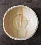 VerTerra 01-00-22B-X 8-inch Eco-Friendly Round Palm Leaf Salad Bowl, 25/PK