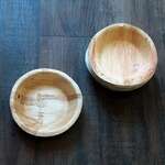 VerTerra Dinnerware VerTerra 01-01-22B-X 8-inch Eco-Friendly Round Palm Leaf Plate, 25/PK