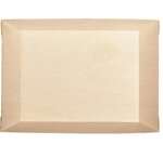 VerTerra Dinnerware VerTerra TG-DE-5X7-X 5x7-inch Eco-Friendly Fixed Sided Rectangular Single Use Wooden Tray, 100/PK