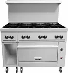 Vulcan 48S-8B, 48-Inch Gas Restaurant Range