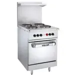 Vulcan EV24S-4FP240, 24-Inch Electric Restaurant Range
