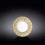 Wilmax WL-667139/A, 6.5-Inch Beige Porcelain Multi-Use Saucer, 36/PACK