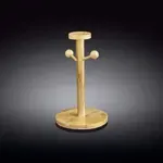 Wilmax WL-771014/A 8.25Г—5-Inch Bamboo Stand, 48/CS