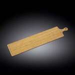 Wilmax WL-771137/A, 34.3x7.9-Inch Long Serving Bamboo Board With Handle, EA