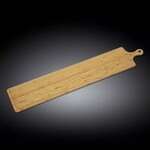 Wilmax WL-771138/A, 39.4x7.9-Inch Long Serving Bamboo Board With Handle, EA