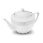 Wilmax WL-880110, 30 oz Julia White China Porcelain Tea Pot, 18/CS (Discontinued)
