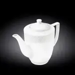 Wilmax WL-880111/1C 25 Oz Julia White Porcelain Coffee Pot in Gift Box, 24/CS