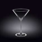 Wilmax WL-888053/2C 10 Oz Crystalline Martini Glass, 12 Set/CS (Discontinued)