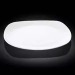 Wilmax WL-991003/A 11.5x11.5-Inch Ilona White Porcelain Platter, 18/CS