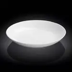 Wilmax WL-991118/A 10-Inch Olivia Round White Porcelain Deep Plate, 18/CS