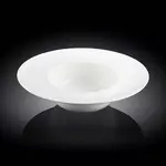 Wilmax WL-991186/A 9-Inch Round White Porcelain Deep Plate, 18/CS