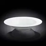 Wilmax WL-991218/A 10-Inch Stella Round White Porcelain Deep Plate, 18/CS