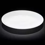 Wilmax WL-991251/A 12-Inch Olivia Round White Porcelain Platter, 18/CS