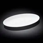 Wilmax WL-992022/A 12-Inch Olivia Oval White Porcelain Platter, 24/CS