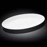 Wilmax WL-992023/A 14-Inch Olivia Oval White Porcelain Platter, 18/CS
