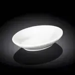 Wilmax WL-992609/A 3.5x2.5-Inch Oval White Porcelain Snack Dish, 288/CS