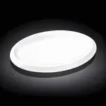 Wilmax WL-992640/A 12-Inch Teona Oval White Porcelain Platter, 24/CS