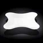 Wilmax WL-992652/A 8x8-Inch White Porcelain Rectangular Dish, 36/CS