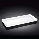 Wilmax WL-992672/A 15.5x7.5-Inch White Porcelain Dish, 18/CS