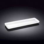 Wilmax WL-992673/A 15.5x5-Inch White Porcelain Dish, 24/CS