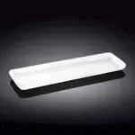 Wilmax WL-992674/A 16.2x6-Inch White Porcelain Dish, 18/CS