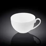 Wilmax WL-993000/A 8 Oz Olivia White Porcelain Tea Cup, 48/CS