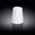 Wilmax WL-996068/SP White Porcelain Salt&Pepper Set, 2-Piece Set, 48/CS