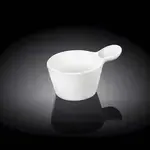 Wilmax WL-996104/A 3 Oz White Porcelain Snack/Dessert Dish, 144/CS