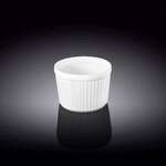Wilmax WL-996121/A 9 Oz White Porcelain Ramekin, 48/CS