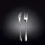 Wilmax WL-999107/6C 7.5-Inch Stella Stainless Steel Dessert Fork, 6-Piece Set in Colour Box, 48 Sets/CS