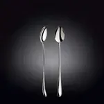 Wilmax WL-999121/A 7.75-Inch Stella Stainless Steel Long Drink Spoon, 432/CS