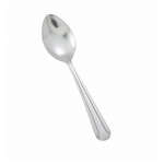 0001-09, Dominion Medium Weight Demitasse Spoon, 18/0 Stainless Steel, Vibro Finish, 12/Pack