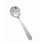0012-04, Windsor Heavyweight Bouillon Spoon, 18/0 Stainless Steel, Vibro Finish, 12/Pack