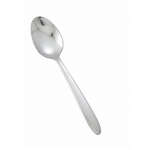 0019-01, Flute Heavyweight Teaspoon, 18/0 Stainless Steel, Mirror Finish, 12/Pack