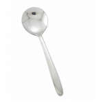 0019-04, Flute Heavyweight Bouillon Spoon, 18/0 Stainless Steel, Mirror Finish, 12/Pack