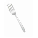 0019-06, Flute Heavyweight Salad Fork, 18/0 Stainless Steel, Mirror Finish, 12/Pack