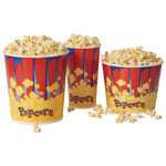 Winco 41470CS, 170 Oz Benchmark Popcorn Tub, 150/CS