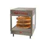 Winco 51018, 18-Inch Benchmark USA Countertop Humidified Rotating Pizza / Pretzel Warmer, 120V