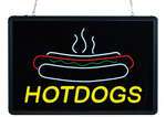 92002, Benchmark Ultra-Brite Sign - Hotdogs, 120v