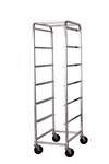 Winco ABBC-6, Aluminum Bus Box Cart with 6 Tiers