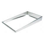 ADB-4, Angled Display Adapter for Steam Tables, Stainless Steel