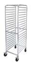 Winco ALRK-20BK, 20-Tier Aluminum Rack with Brake, NSF, EA