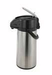 Winco AP-822, 2.2-Liter Glass-Lined Steel Body Lever-Top Vacuum Server